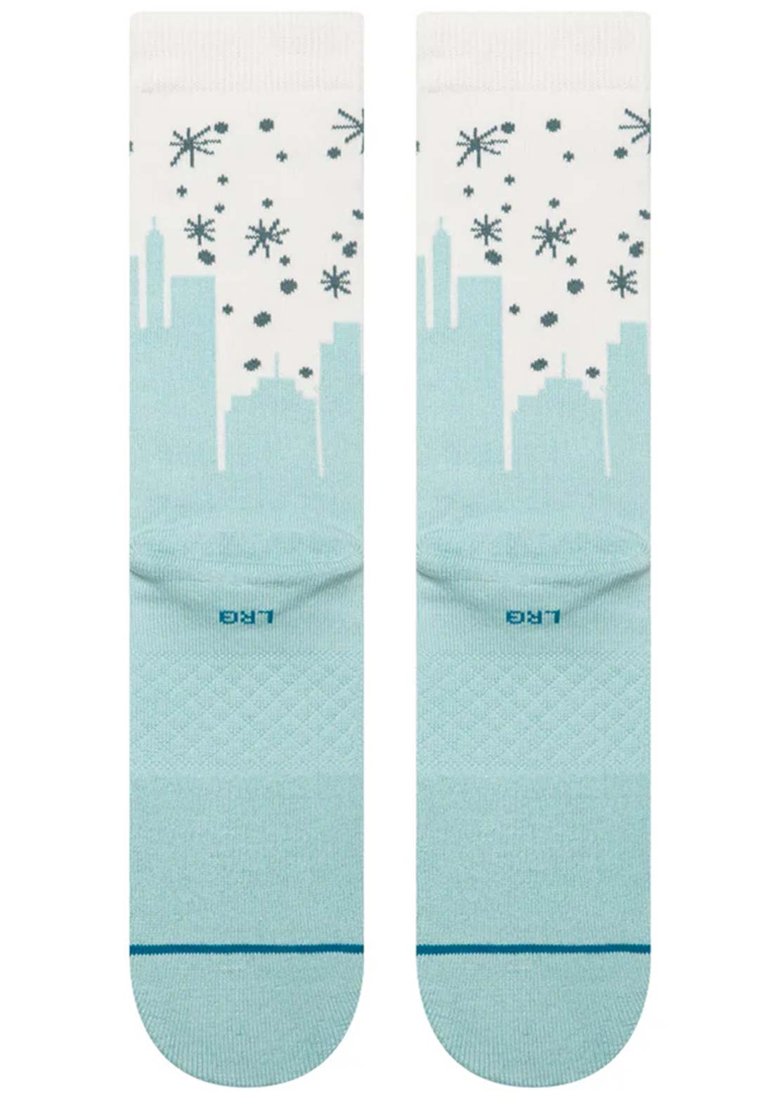 Stance Unisex FTPA Big City ELF Crew Socks Iceblue