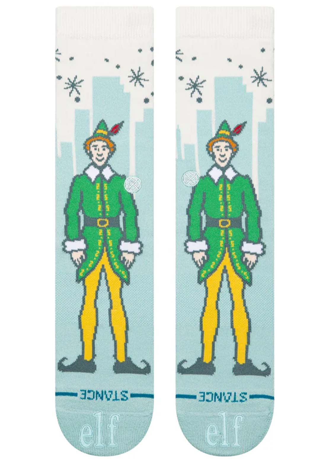 Stance Unisex FTPA Big City ELF Crew Socks Iceblue