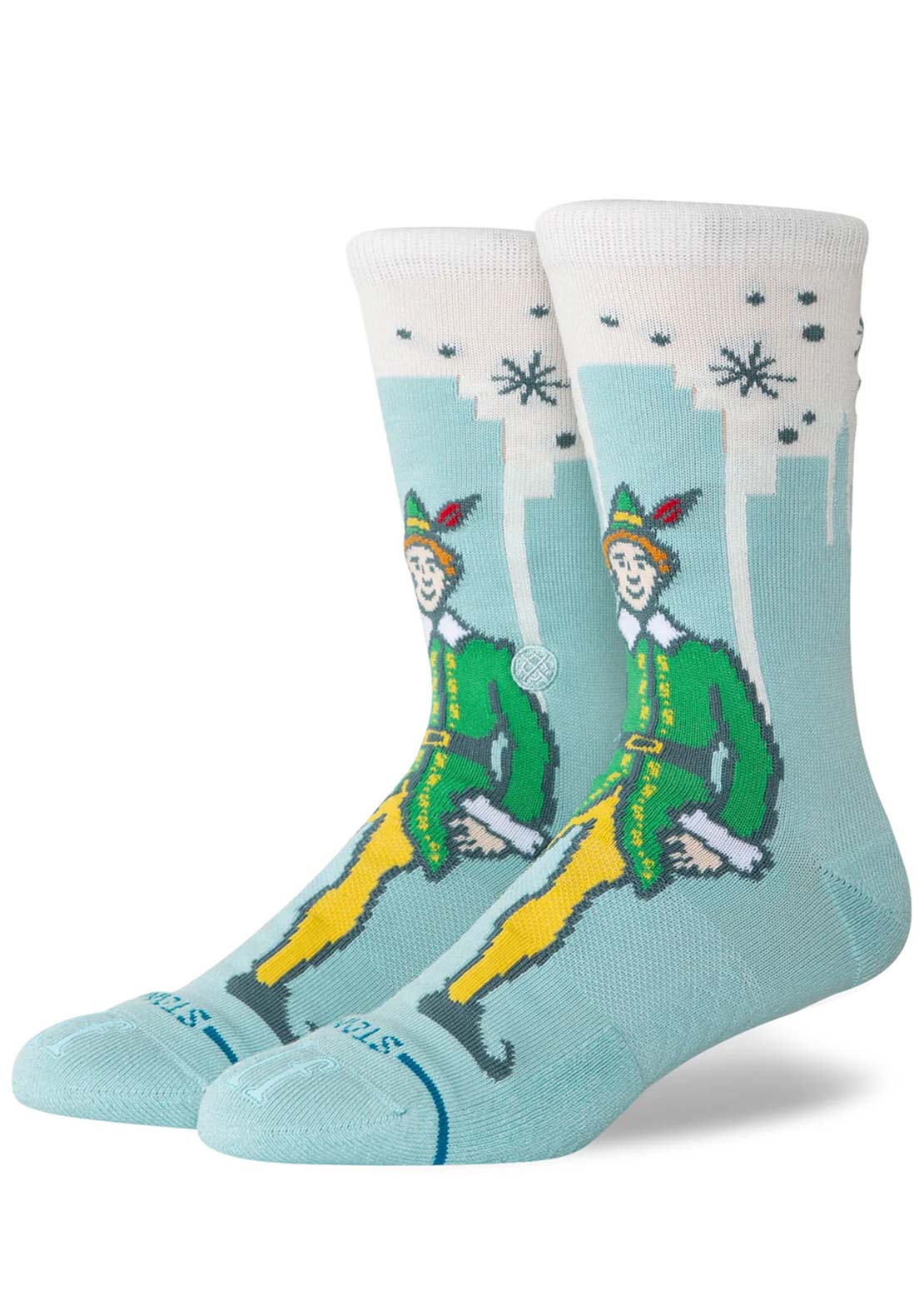 Stance Unisex FTPA Big City ELF Crew Socks Iceblue