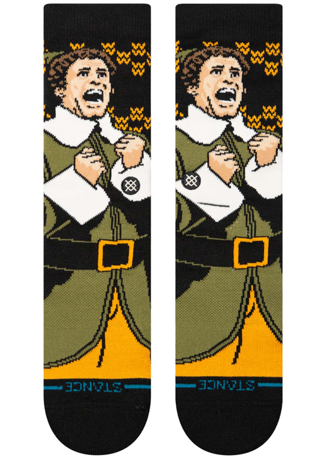Stance Unisex FTPA Smilings My Favorite Socks Black