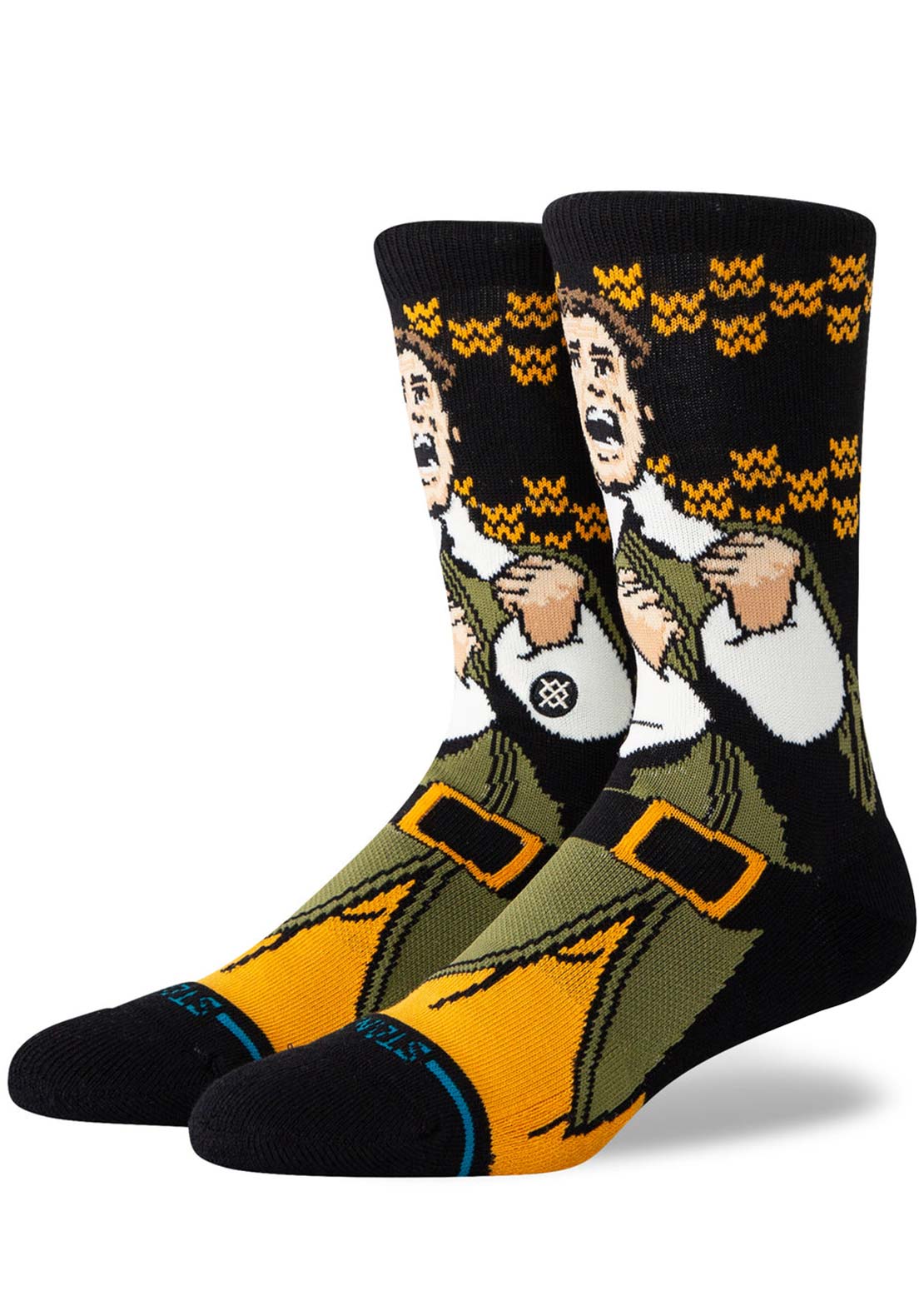Stance Unisex FTPA Smilings My Favorite Socks Black