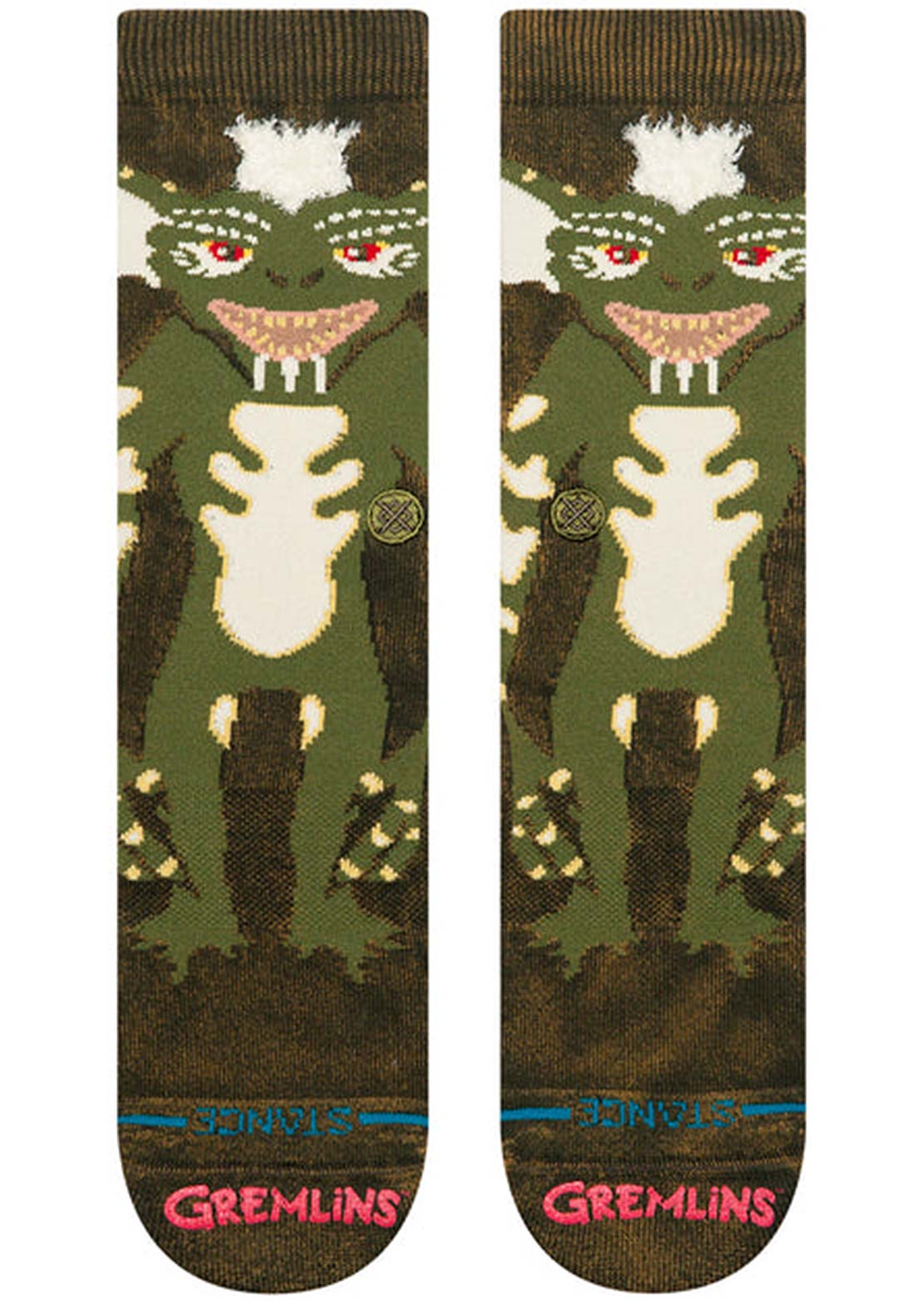 Stance Unisexe FTPA Stripe Gremlins Crew Chaussettes