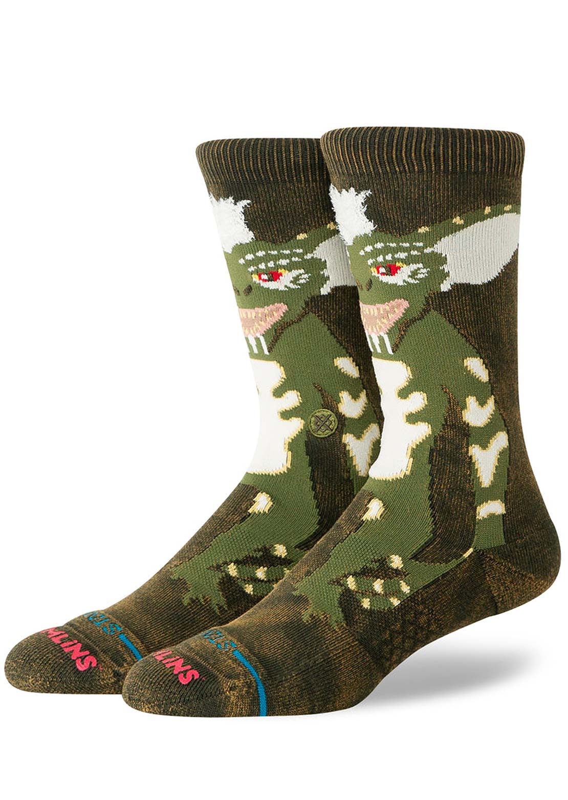 Stance Unisexe FTPA Stripe Gremlins Crew Chaussettes