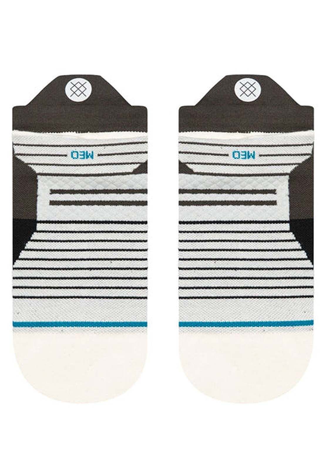 Stance Unisex Run Freaky Steepy Ul Tab Socks Washed Black