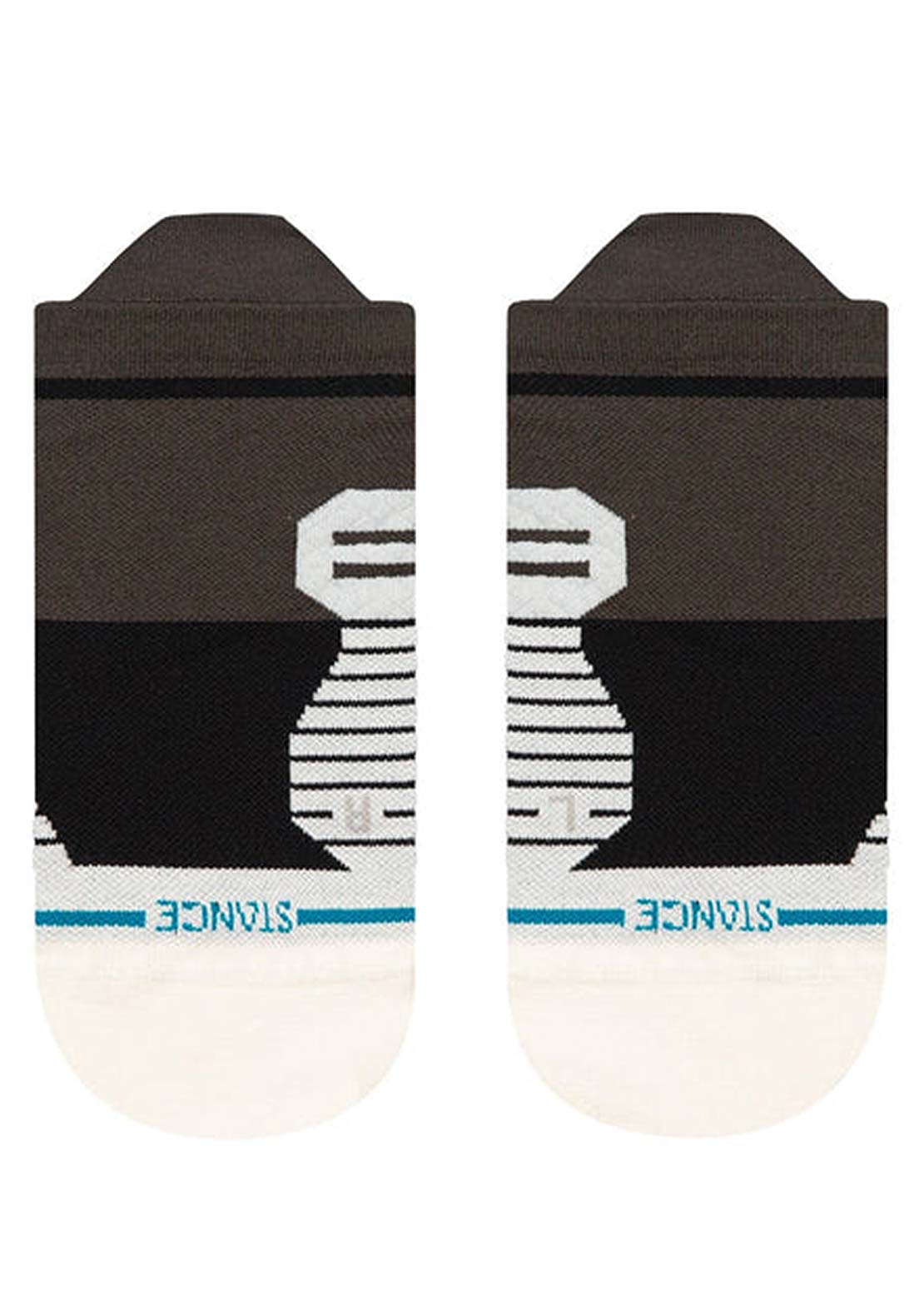 Stance Unisex Run Freaky Steepy Ul Tab Socks Washed Black