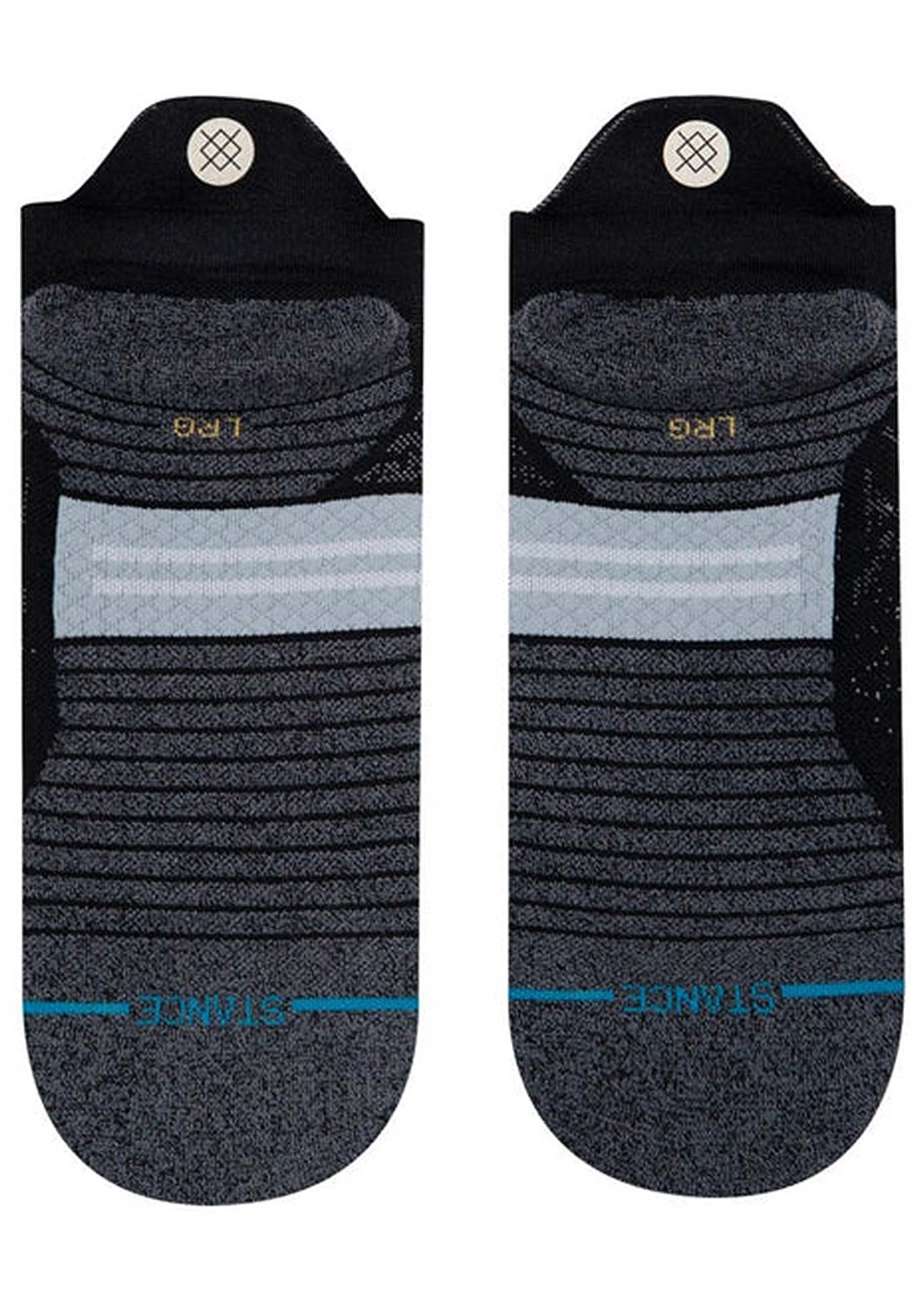 Stance Unisex Run Staple Run Tab Socks Black