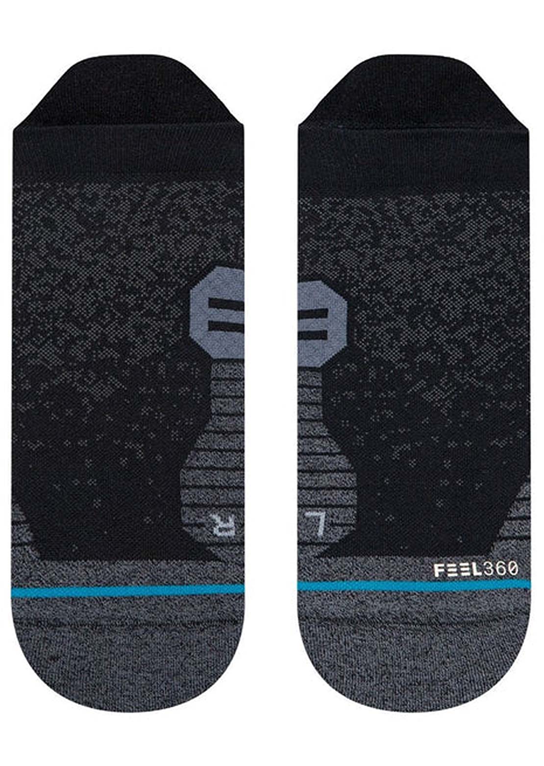 Stance Unisex Run Staple Run Tab Socks Black