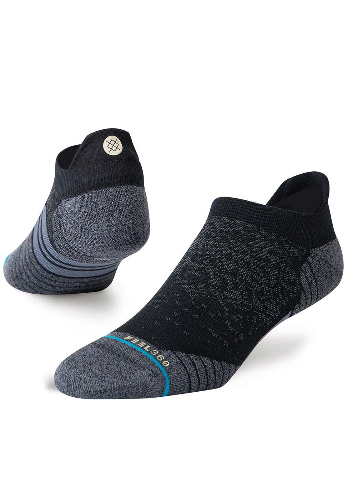 Stance Unisex Run Staple Run Tab Socks Black