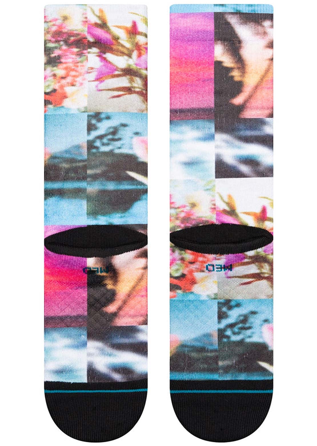 Stance Unisex Take A Picture Crew Socks Floral