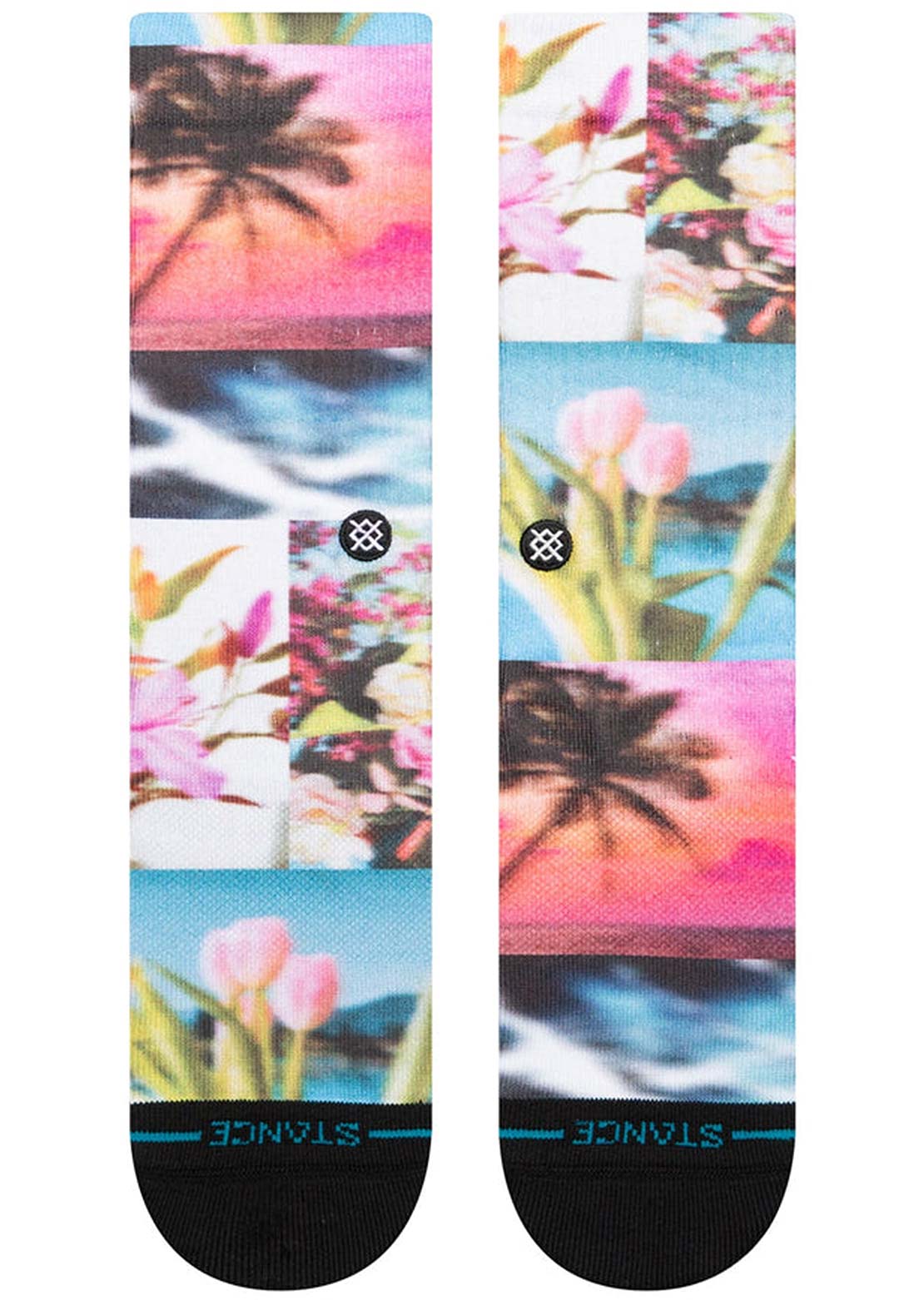Stance Unisex Take A Picture Crew Socks Floral