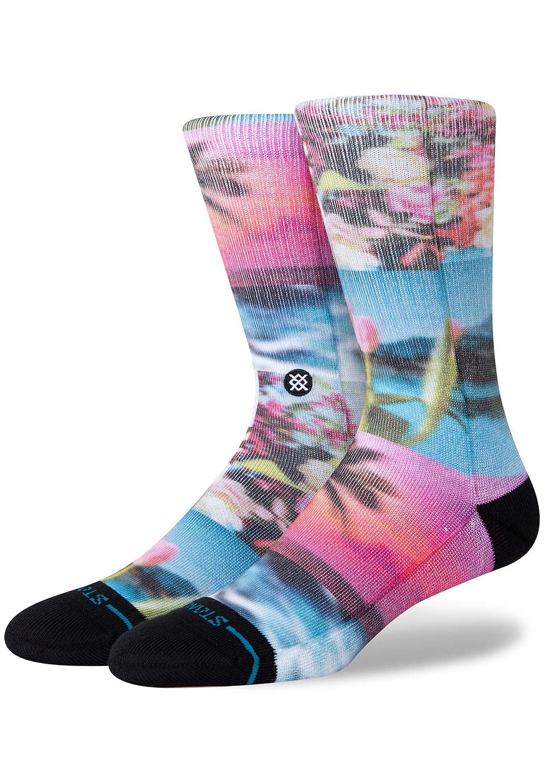 Stance Unisex Take A Picture Crew Socks Floral