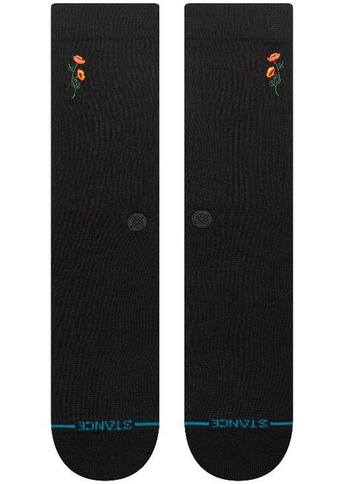 Stance Unisex Twiggy Crew Socks Black