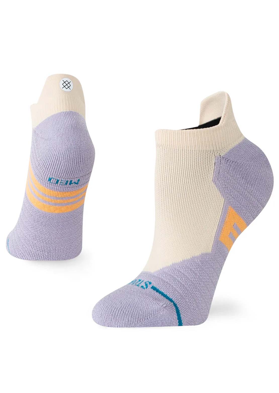 Stance Women's Athl Core Mid Tab Socks Oatmeal