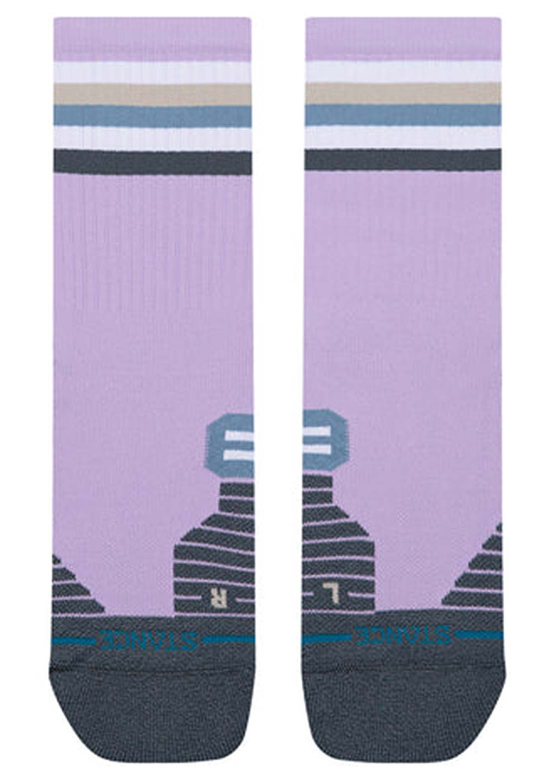 Stance Women's Athl Maliboo Mid Crew Socks