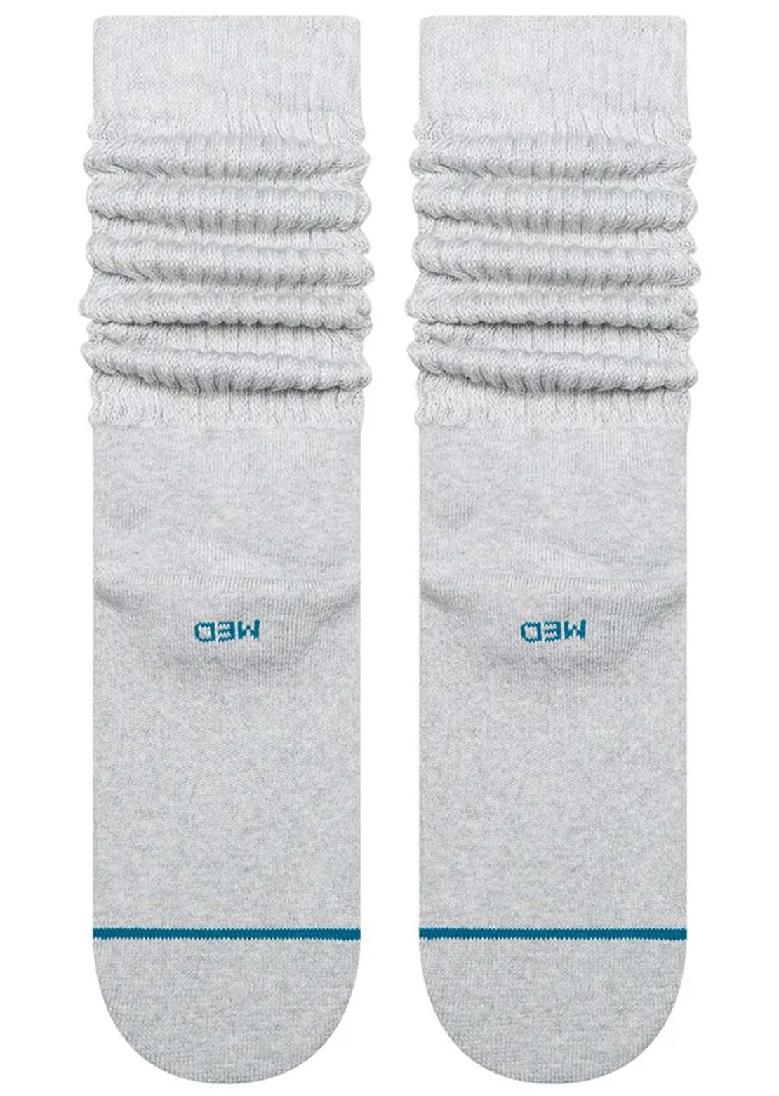 Stance Women's Icon Slouch Crew Socks Heather Grey