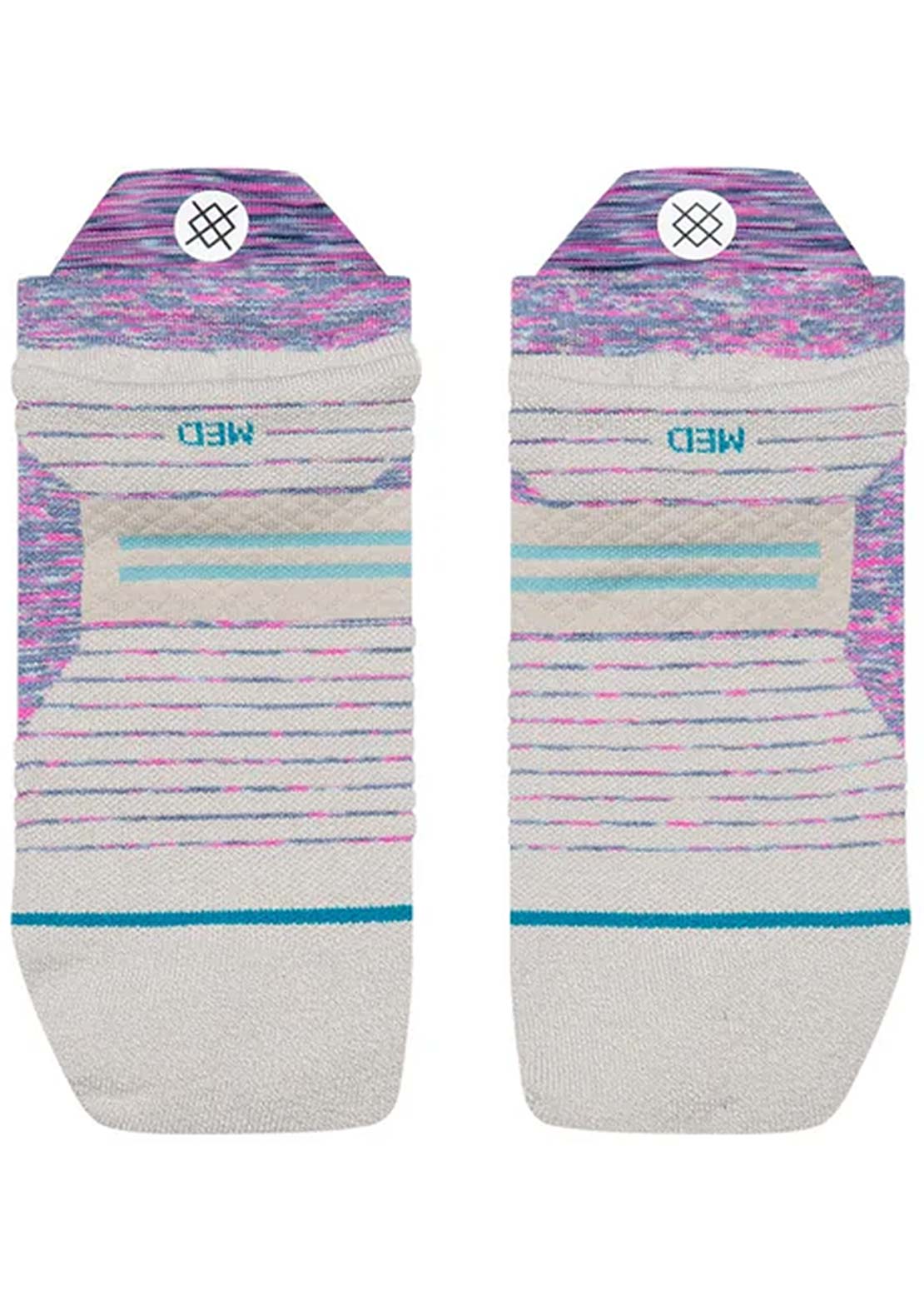 Stance Women's Run Marshy Light Tab Socks Fuschia