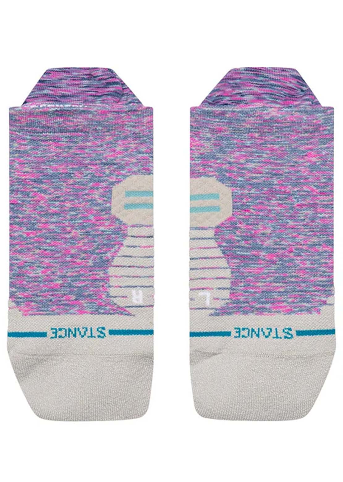 Stance Women's Run Marshy Light Tab Socks Fuschia