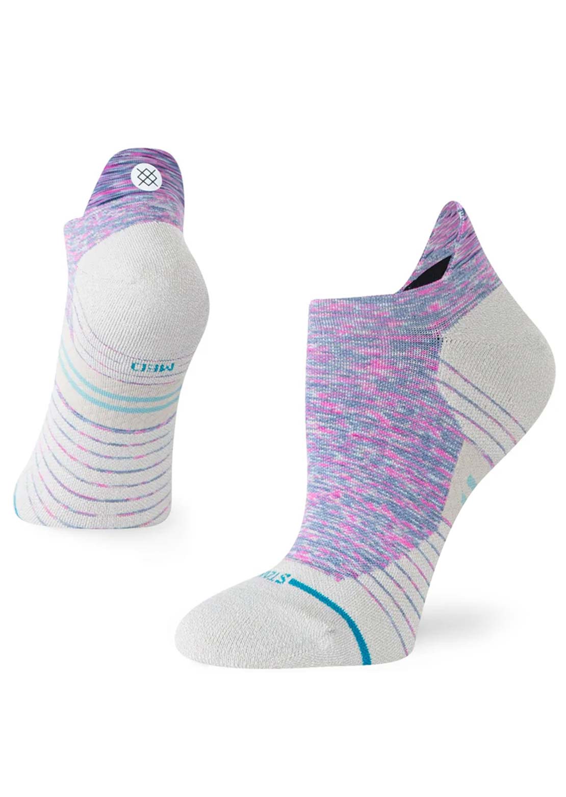 Stance Women's Run Marshy Light Tab Socks Fuschia