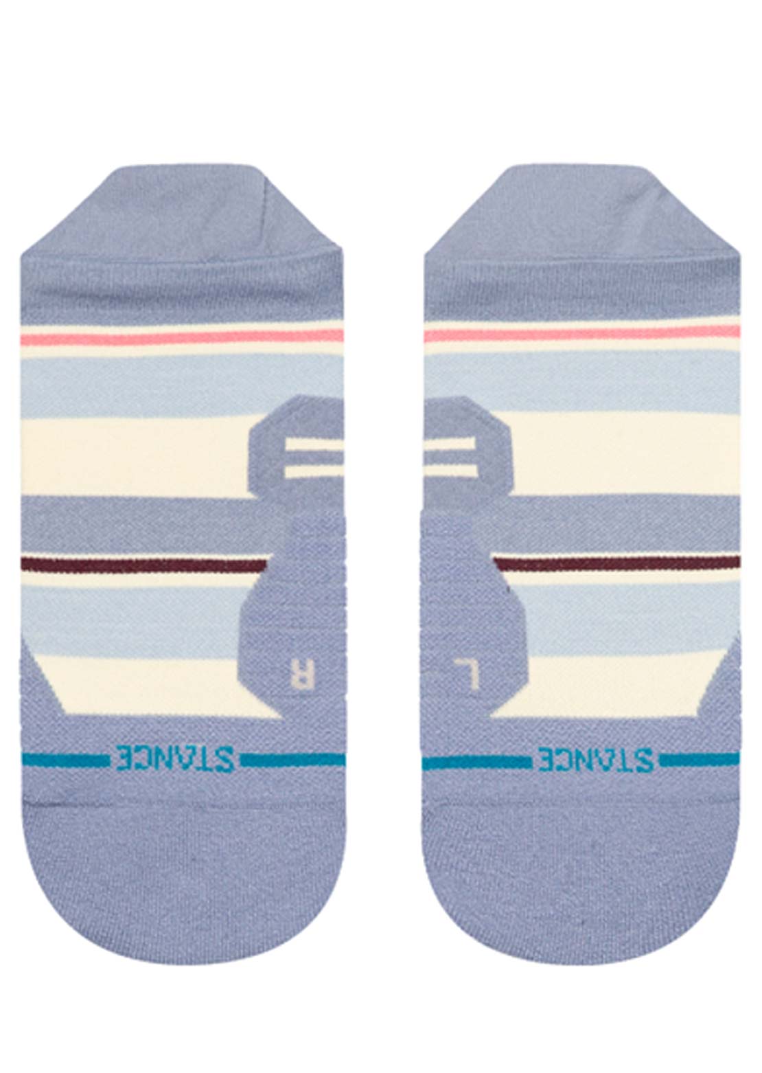 Stance Women's Run Milo LT Tab Socks Blue