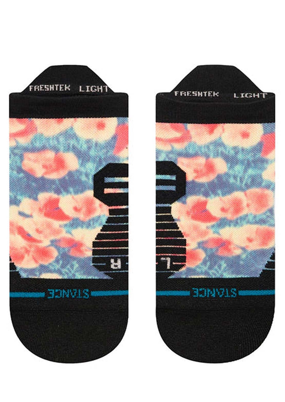 Stance Women's Run Pop Lt Tab Socks Black