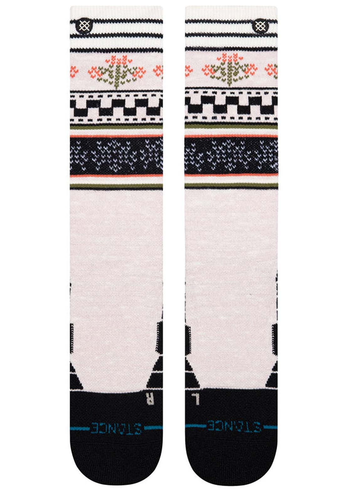 Stance Women's Winter Bloom Mid Crew Socks Lilac