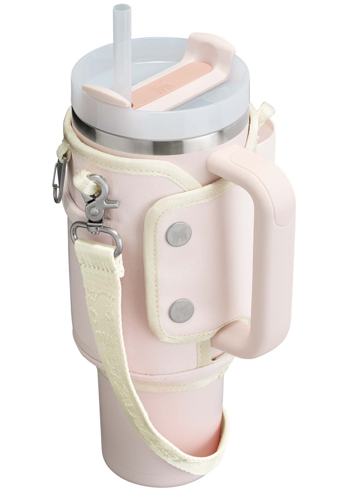 Stanley The All Day 40oz Quencher Carry-All Rose Quartz