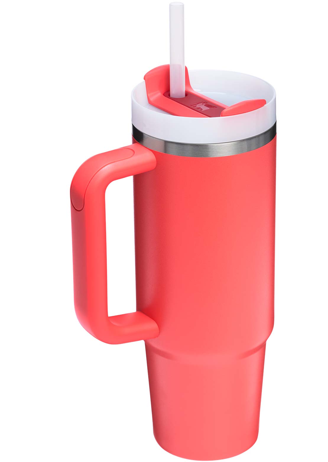Stanley The Quencher H2.0 FlowState 30 oz Tumbler Hot Coral