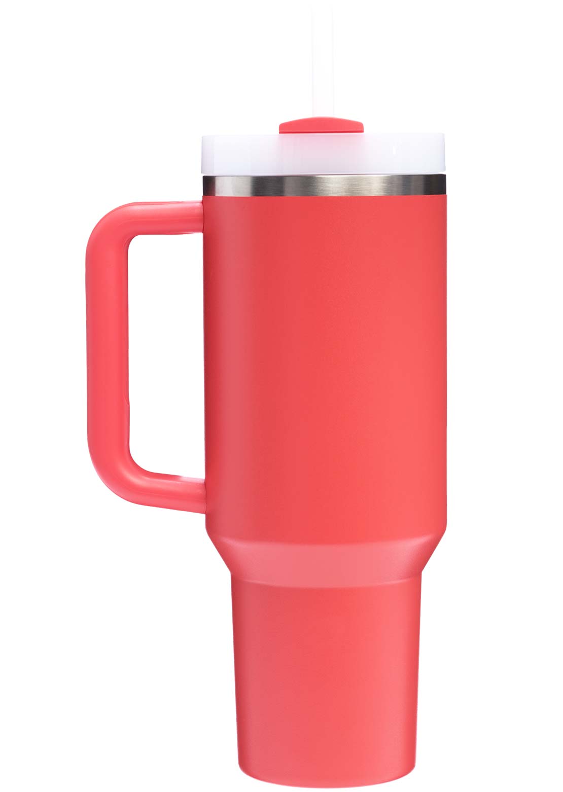 Stanley The Quencher H2.0 FlowState 40 oz Tumbler Hot Coral