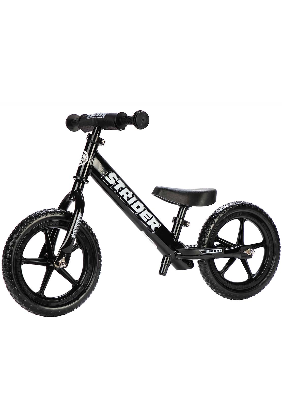 Strider Junior 12 Sport Bike Black