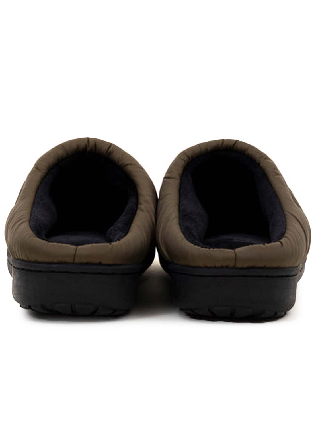 Subu Unisex Quilted Shell Slippers Khaki
