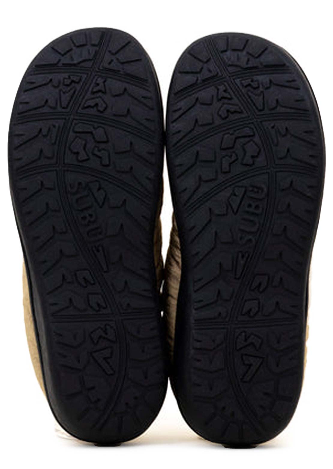 Subu Unisex Quilted Shell Slippers Khaki