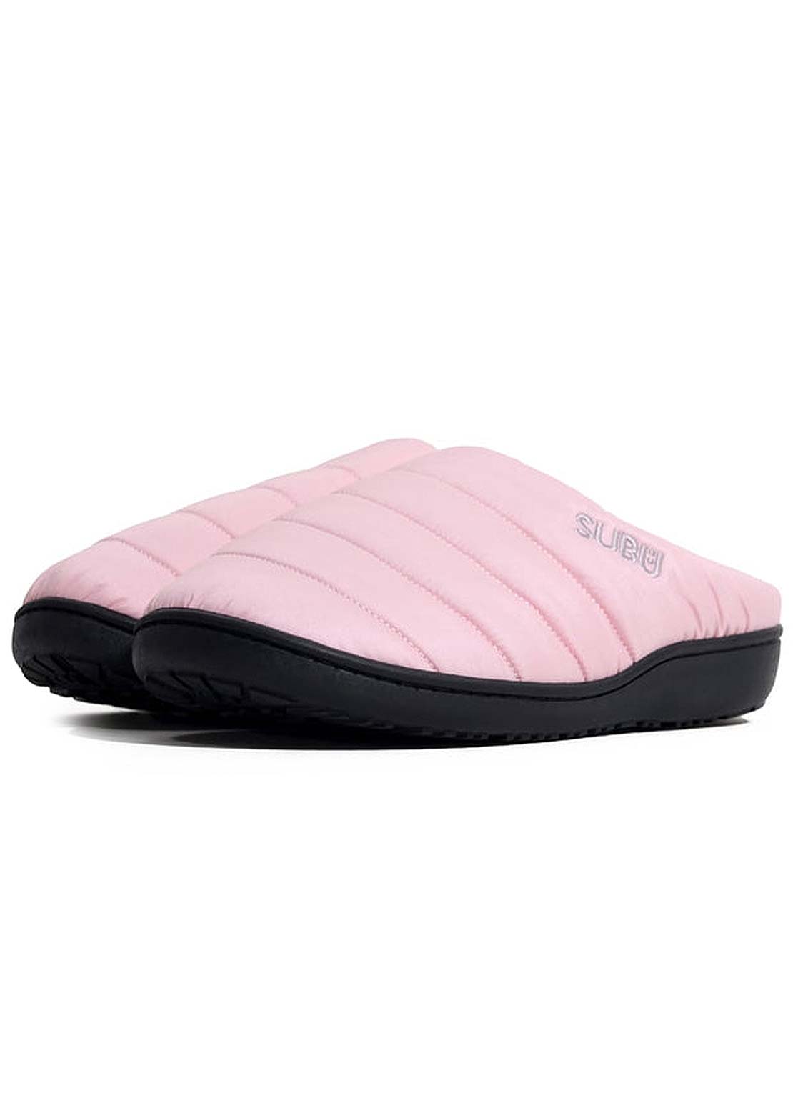 Subu Unisex Quilted Shell Slippers Pink