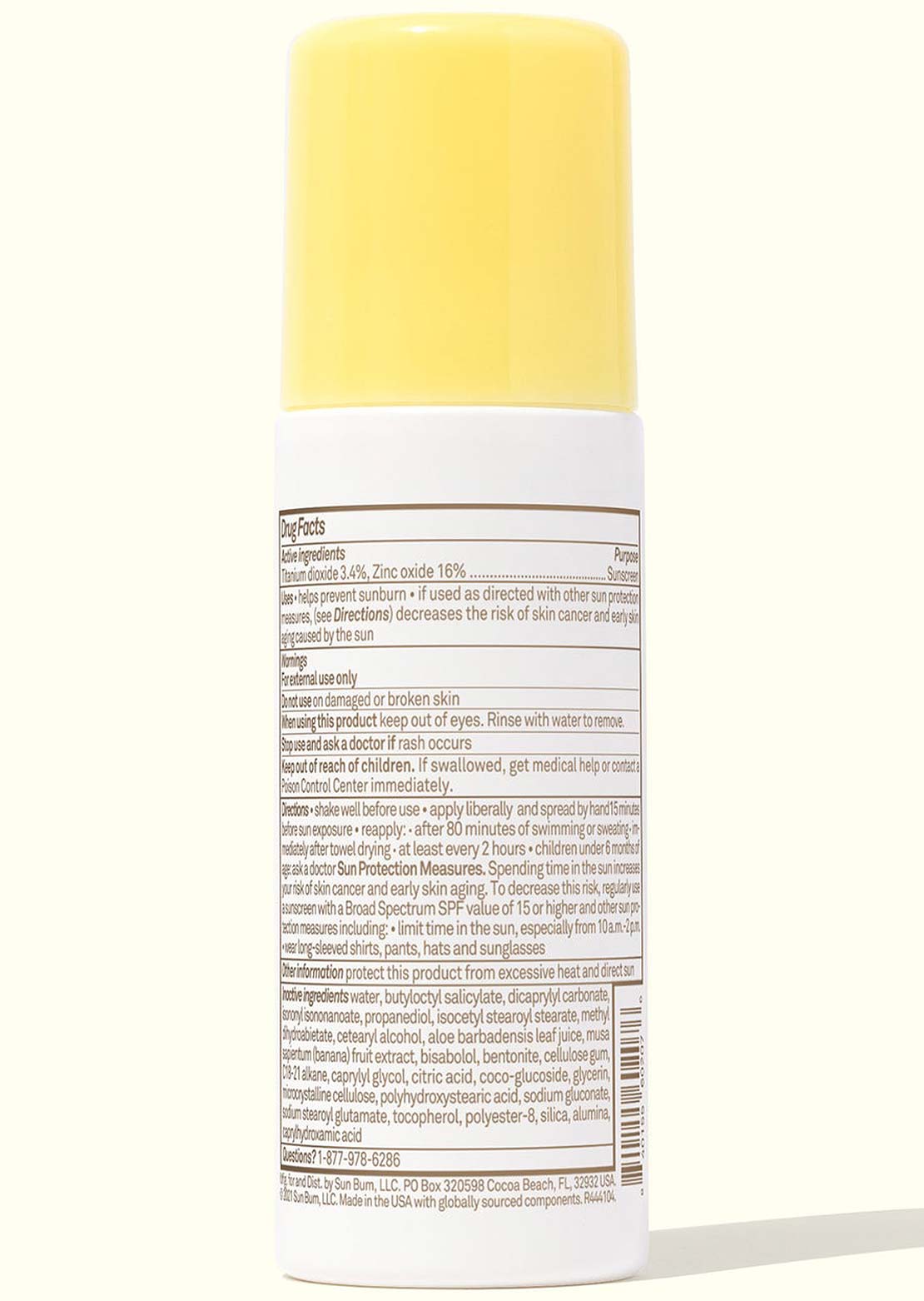 Sun Bum Baby SPF 50 Mineral Sunscreen Roll On - Fragrance Free