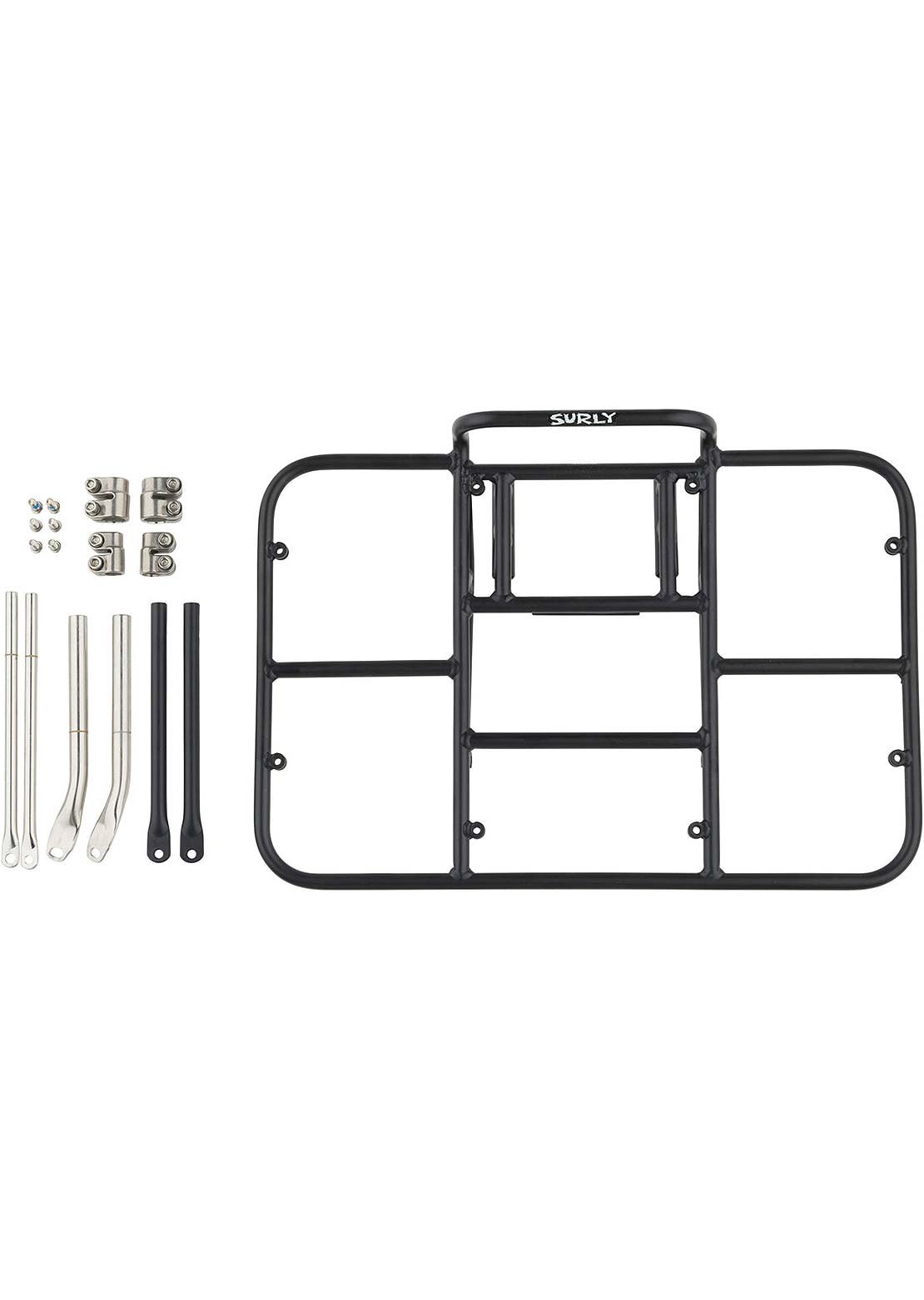 Surly 24-Pack Rack Front Rack - Steel, Black Black