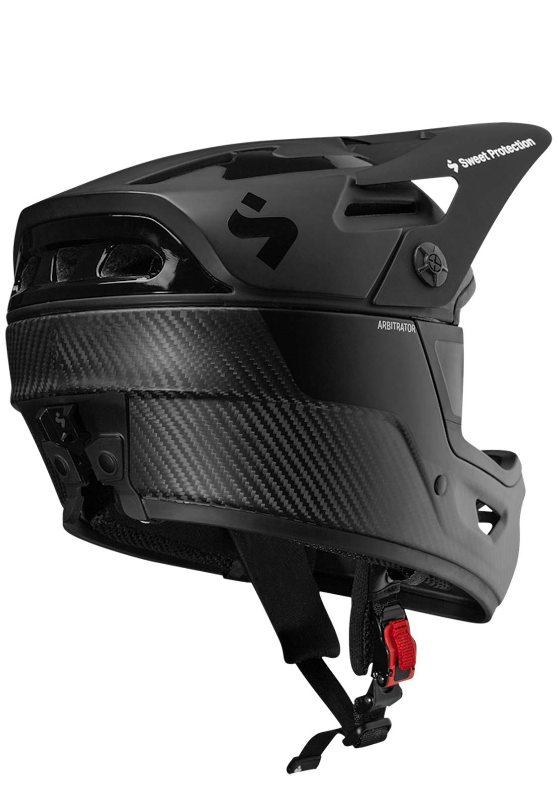 Sweet Protection Men&#39;s Arbitrator Mips Helmet Matte Black/Natural Carbon
