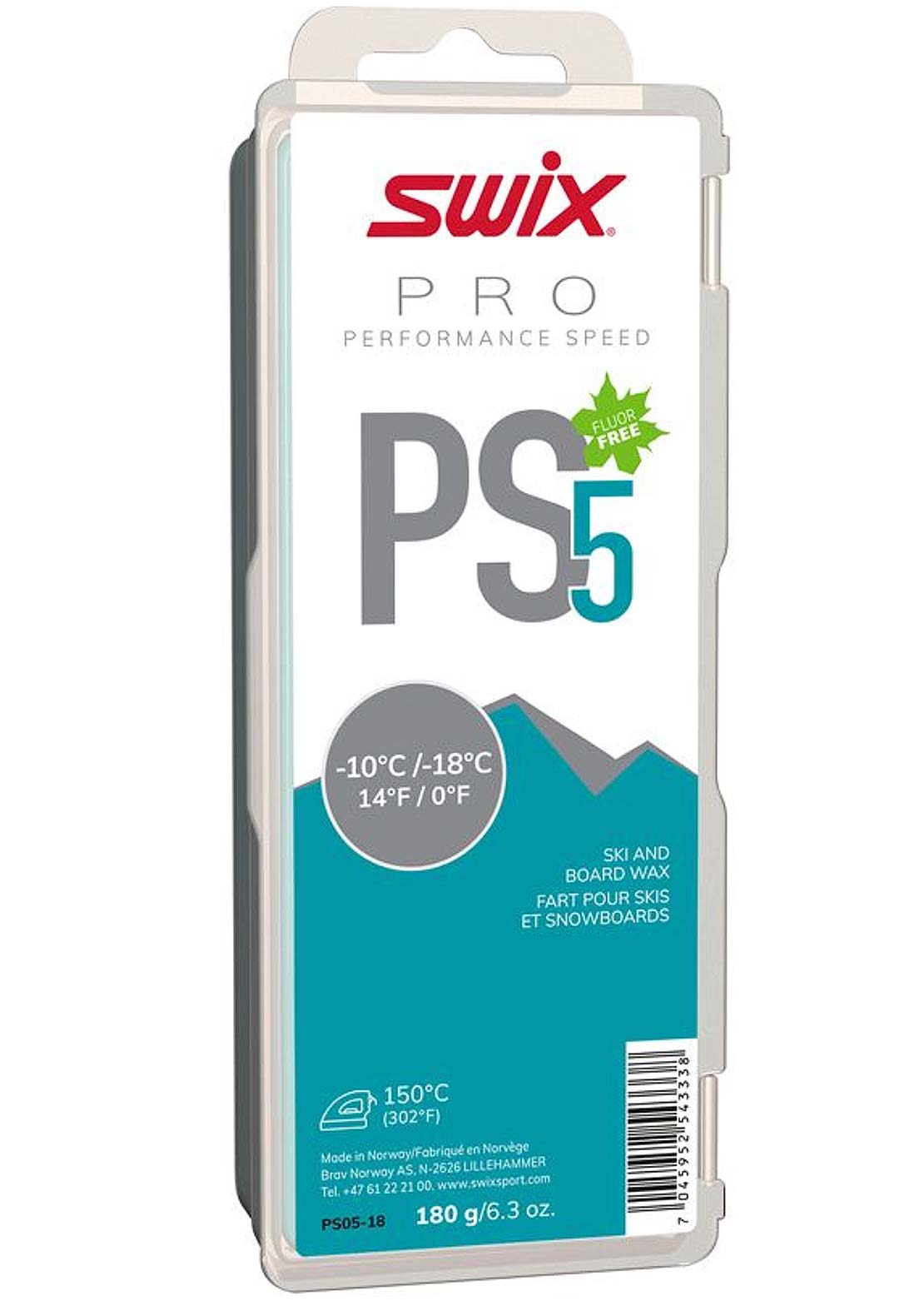 Swix Unisex PS5 Glide Wax