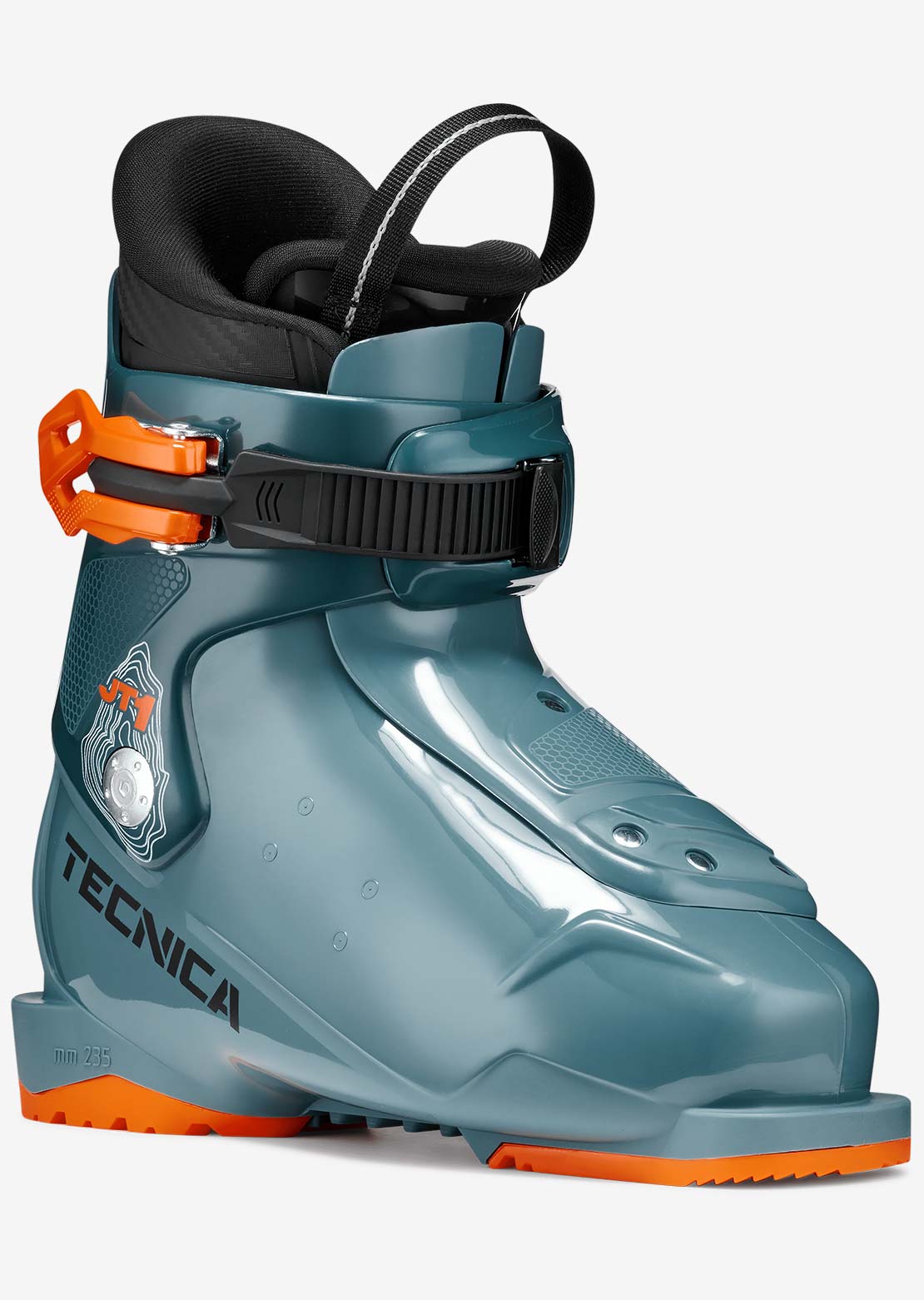 Tecnica Junior JT 1 Ski Boots Stormy Dark