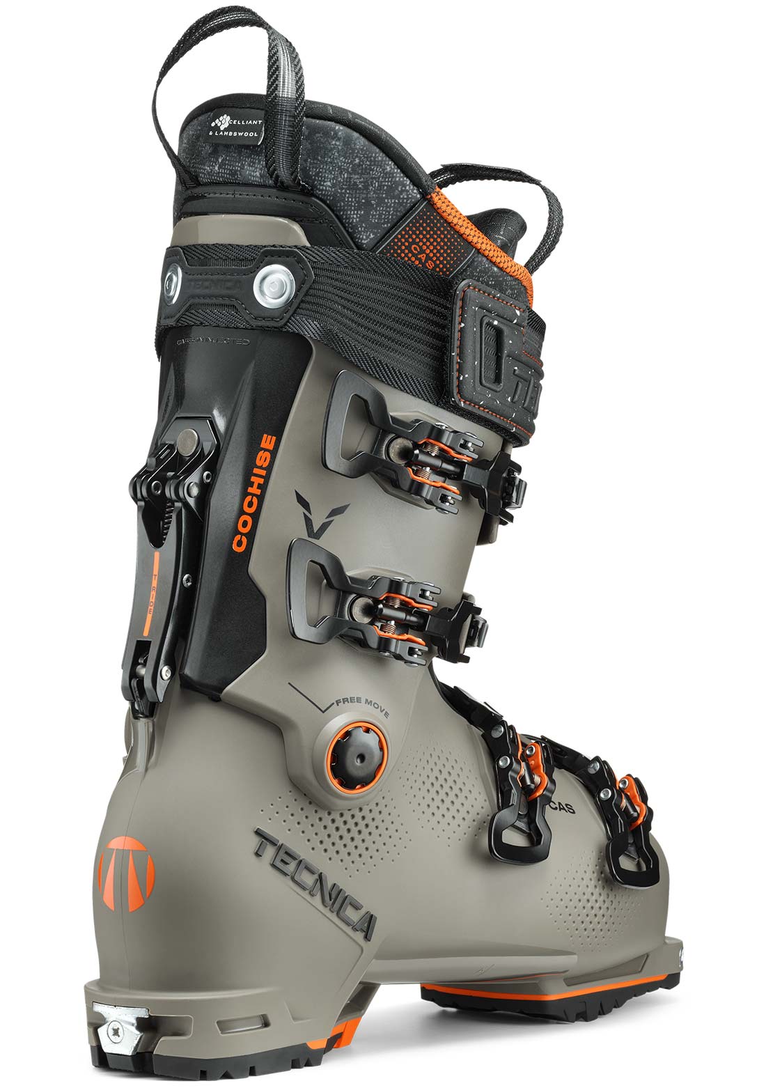 Tecnica Men&#39;s Cochise 110 Ski Boots Transition Grey