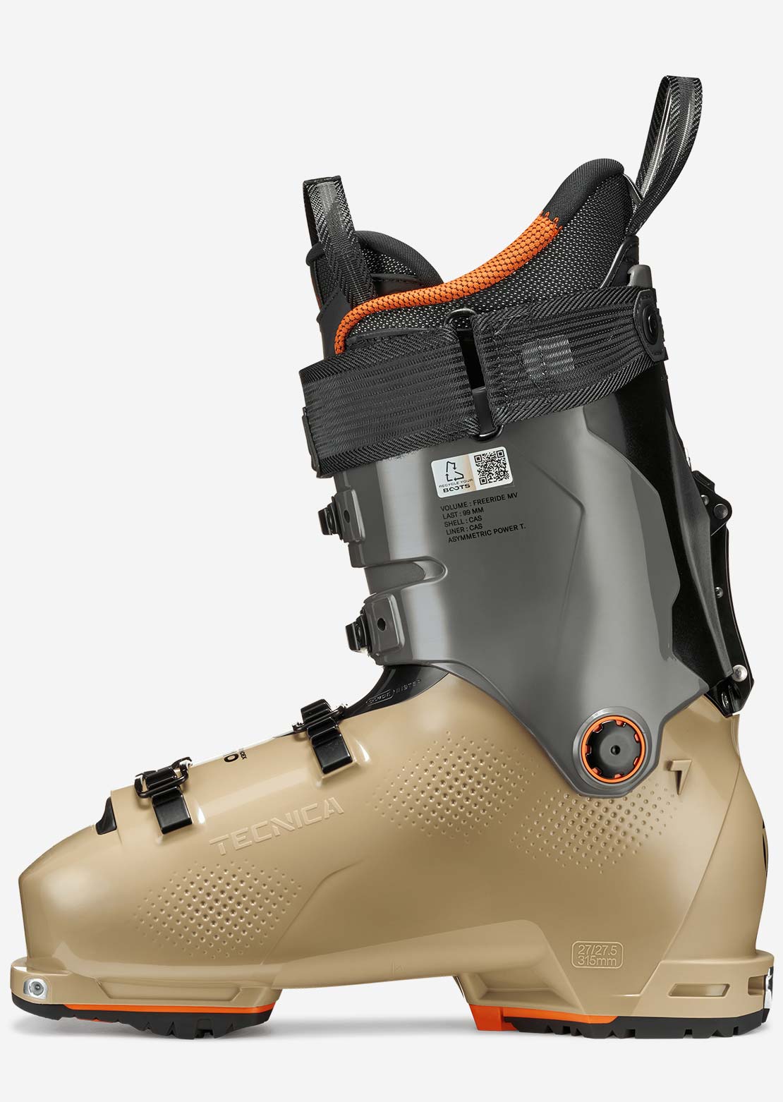 Tecnica Men's Cochise 110 Ski Boots Sand