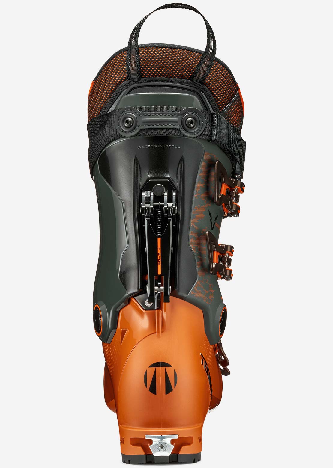 Tecnica Men's Cochise 130 Ski Boots Dark Icon Orange