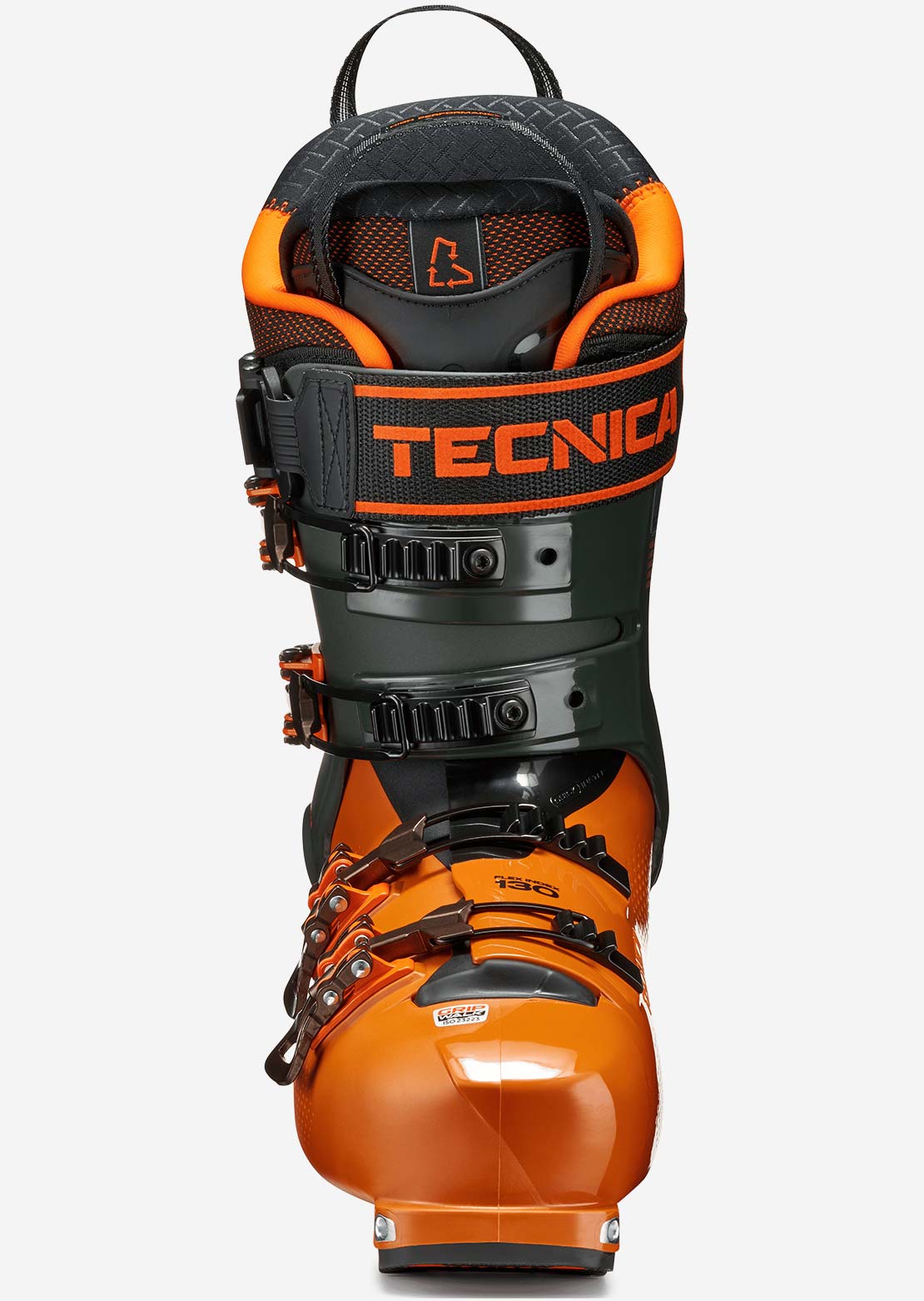 Tecnica Men's Cochise 130 Ski Boots Dark Icon Orange