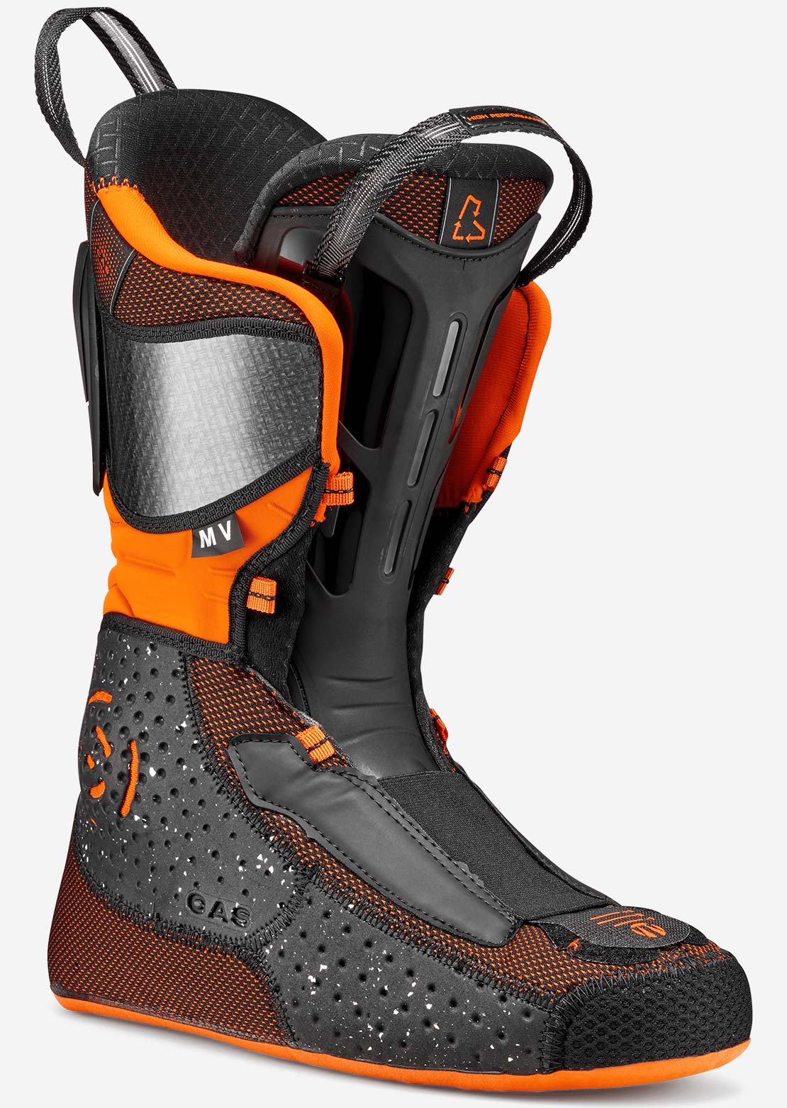 Tecnica Men's Cochise 130 Ski Boots Dark Icon Orange