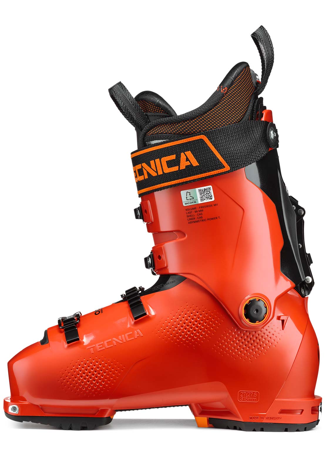 Tecnica Men&#39;s Cochise 130 Ski Boots Brick Orange