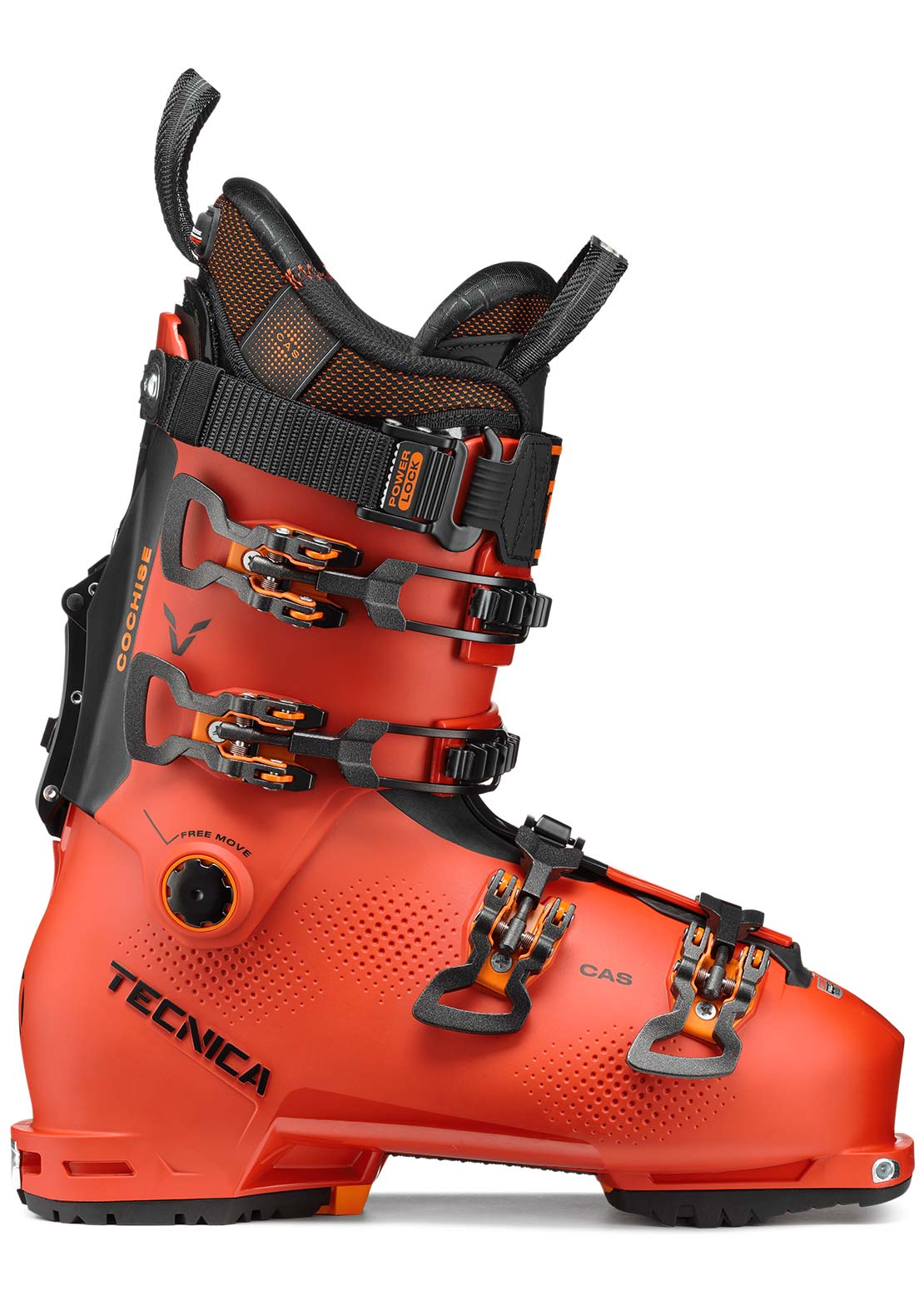 Tecnica Men&#39;s Cochise 130 Ski Boots Brick Orange