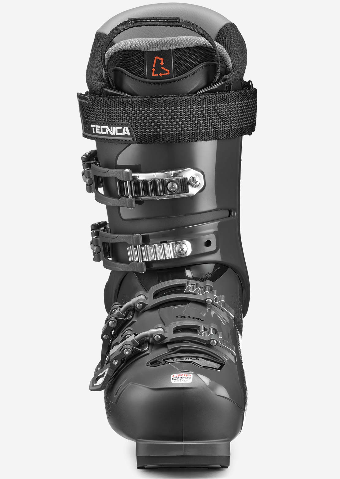 Tecnica Men's Mach Sport MV 90 Ski Boots Race Grey