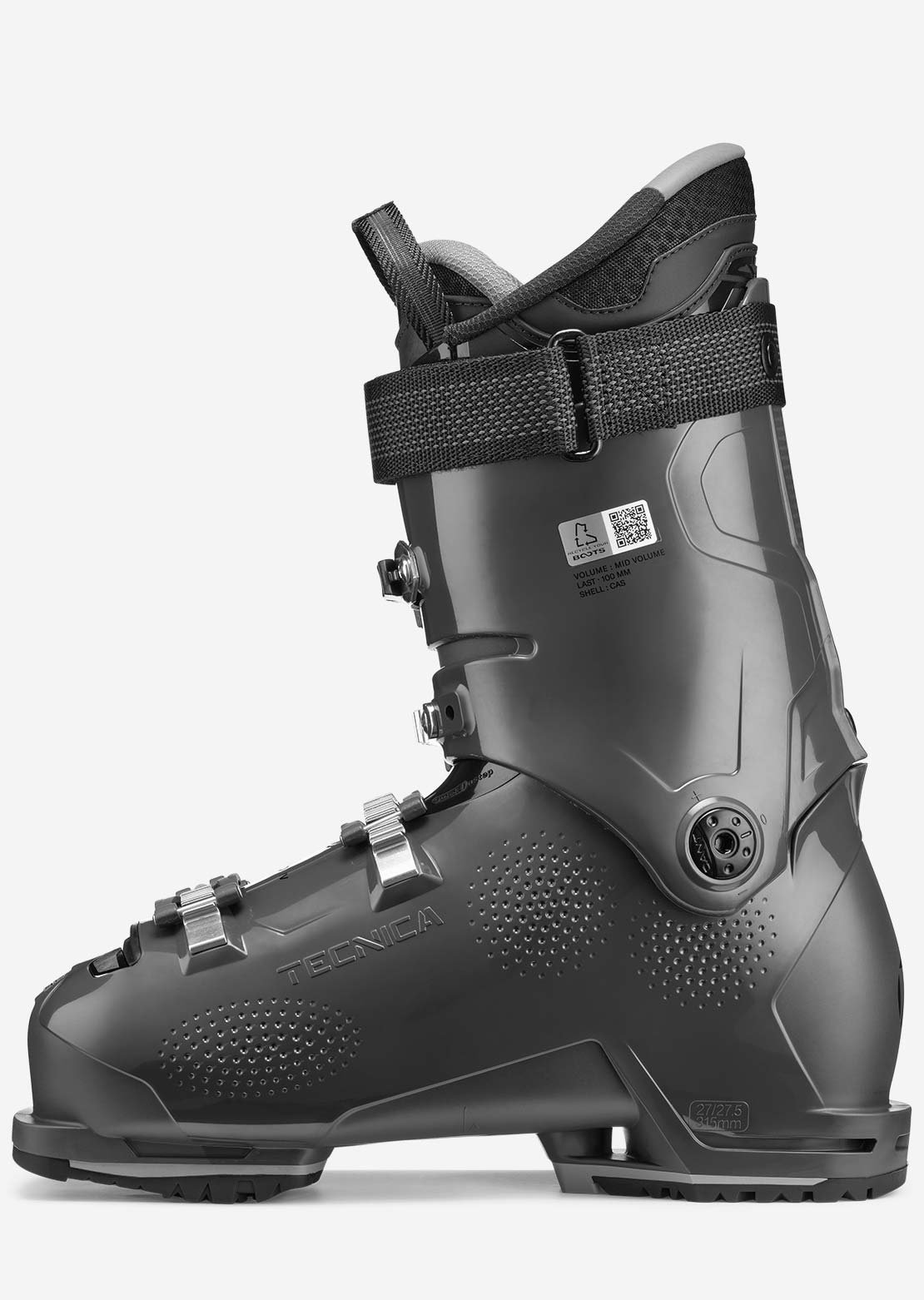 Tecnica Men's Mach Sport MV 90 Ski Boots Race Grey