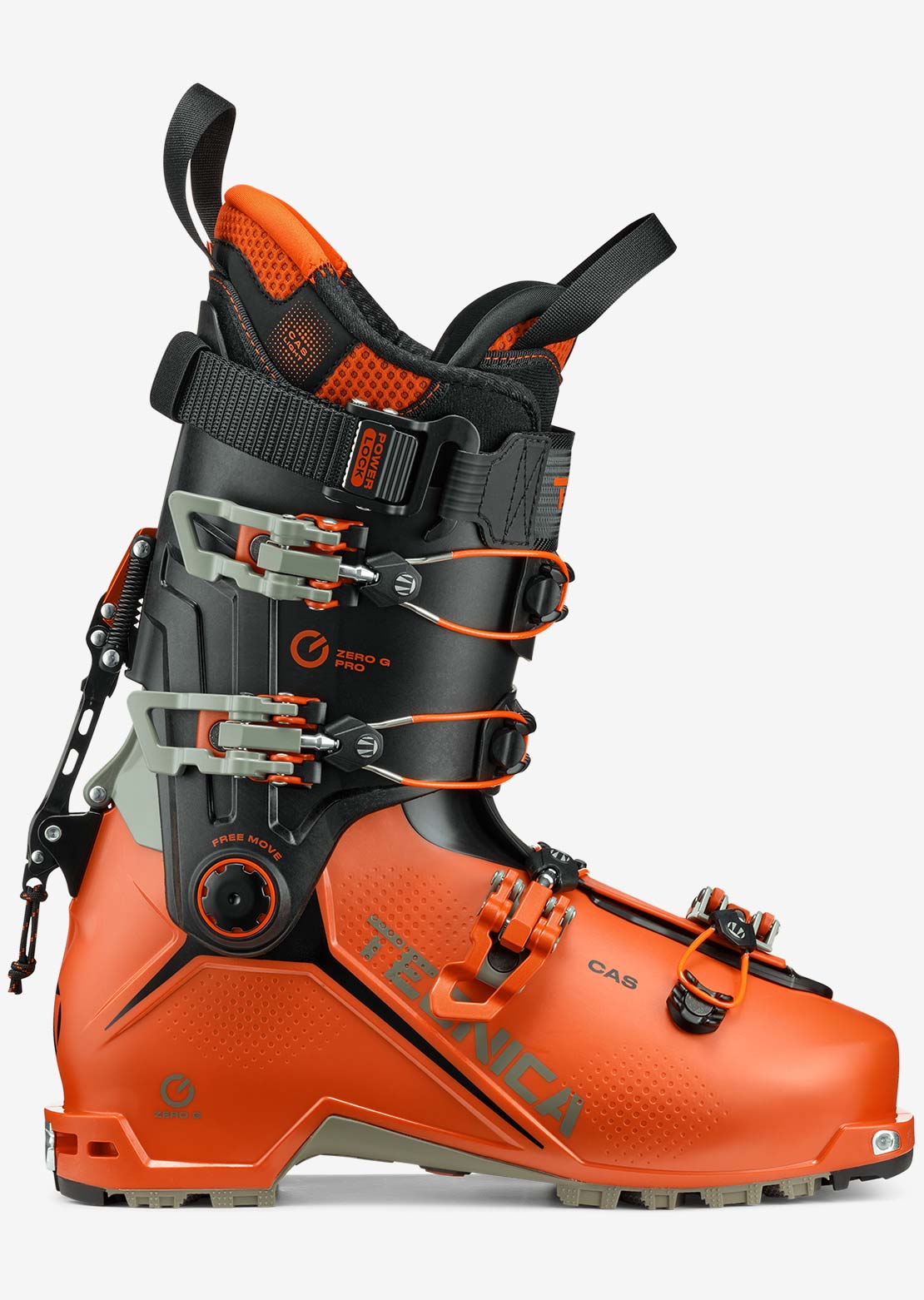 Tecnica Men's Zero G Tour Pro Ski Boots Dusk Orange