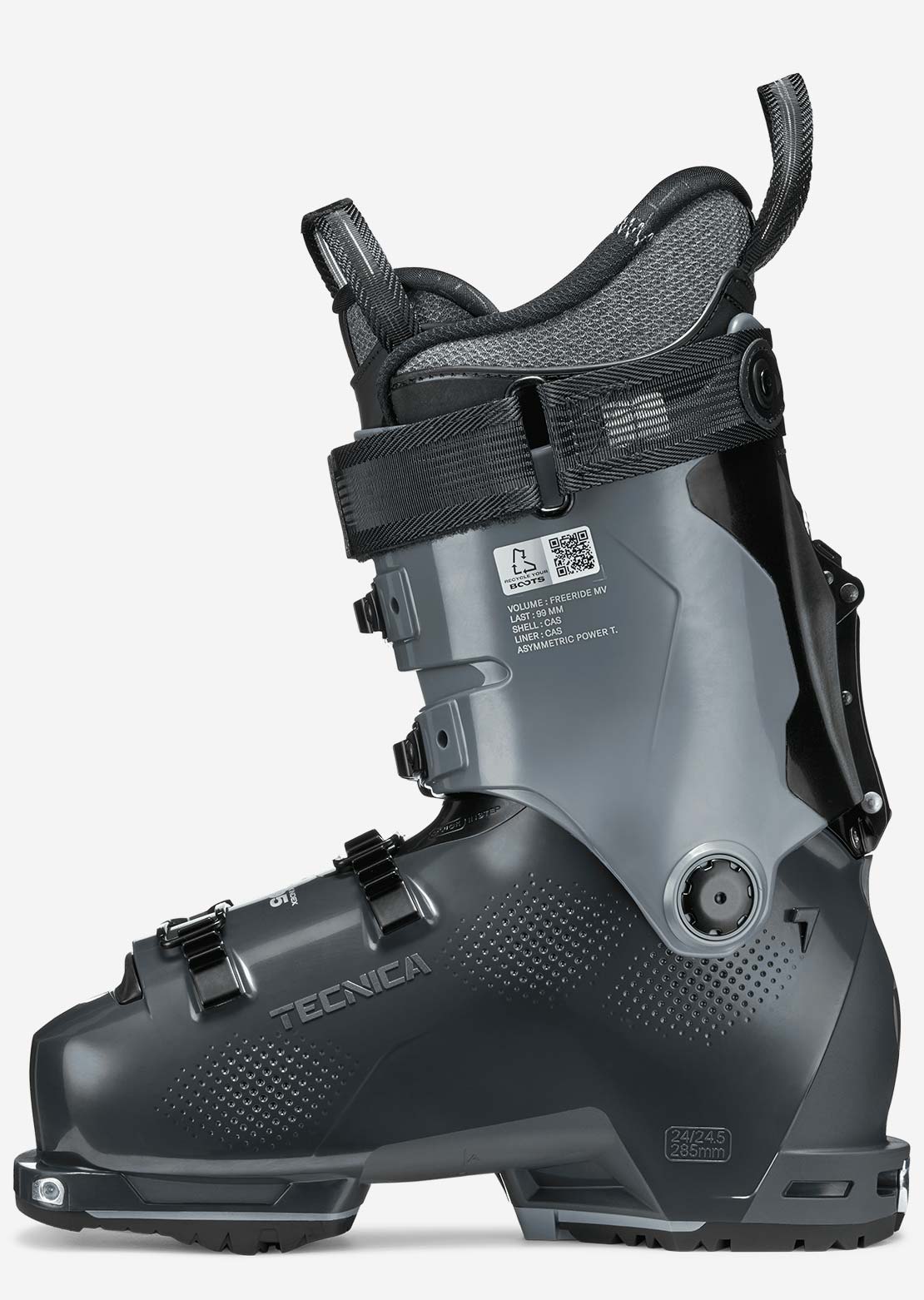 Tecnica Women's Cochise 95 W Ski Boots Graphite