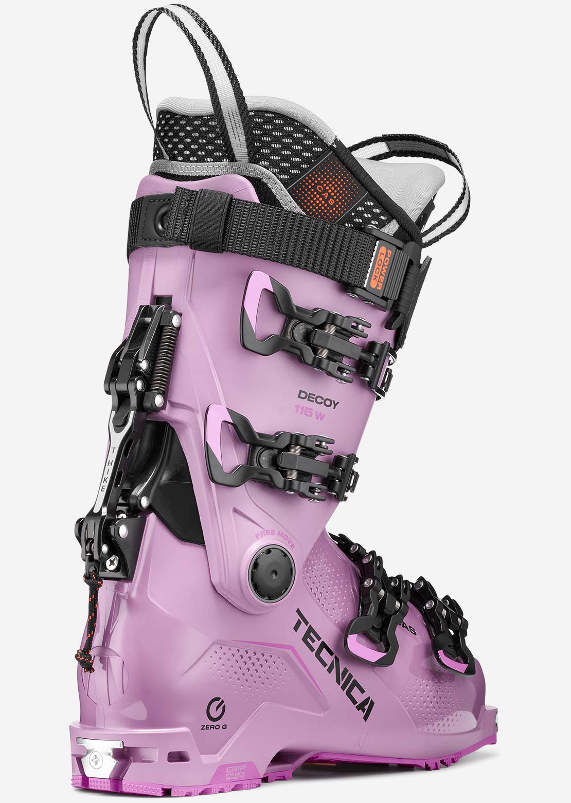 Tecnica Women's Zero G Decoy 115 W Ski Boots Progressive Pink