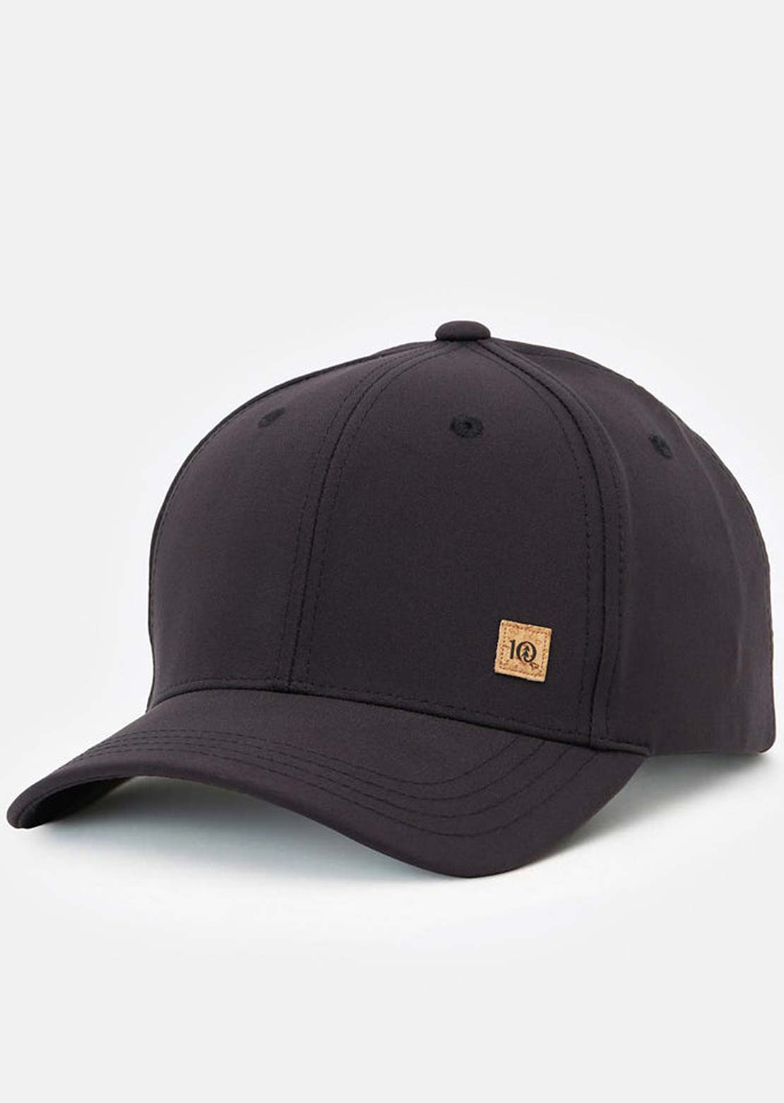 Tentree Men&#39;s Cork Icon Elevation Cap Meteorite Black